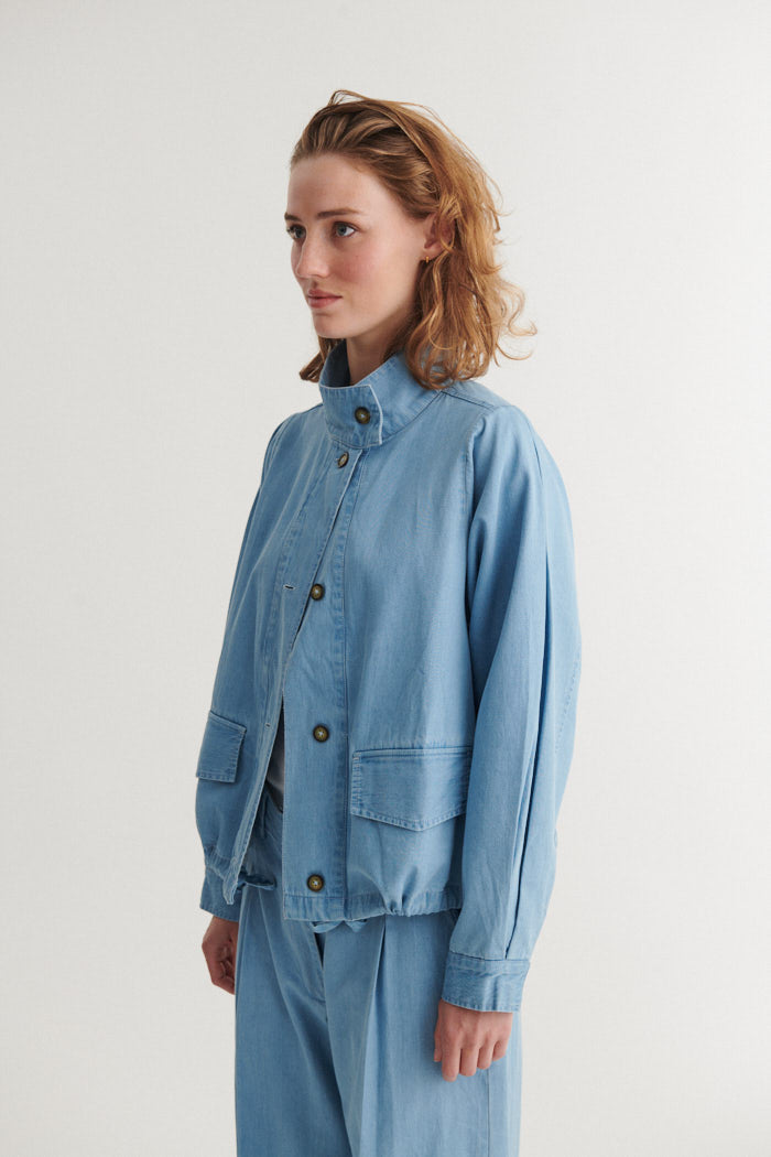 Basic Apparel Cody Jacket Jakker 189 Light Wash